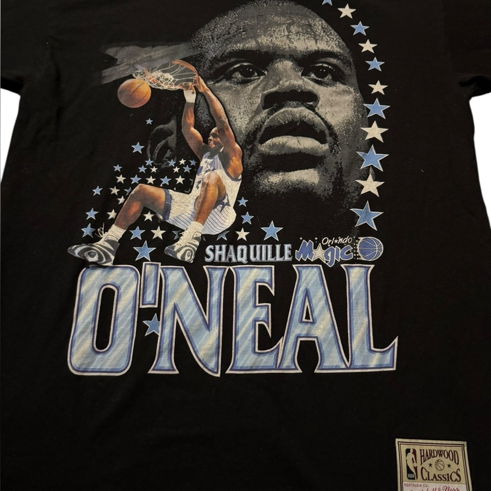 Shaq Black Tee Mitchell and Ness - Picture 5 of 5